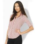 chemises polo ralph lauren pour femmes mid mode red,chemise polo ralph lauren discount
